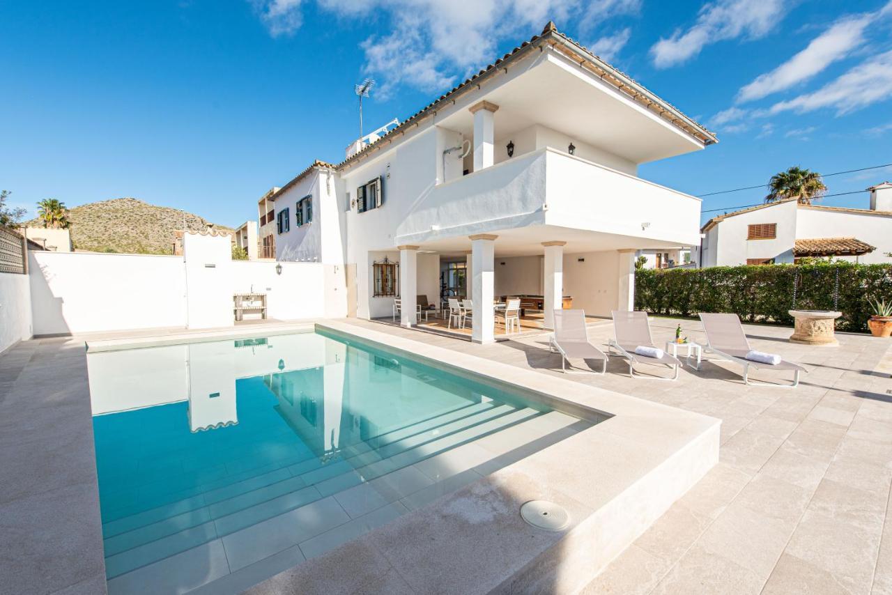 A Perfect Location Villa For Holidays With Ac And Private Pool Port de Pollenca Exterior photo